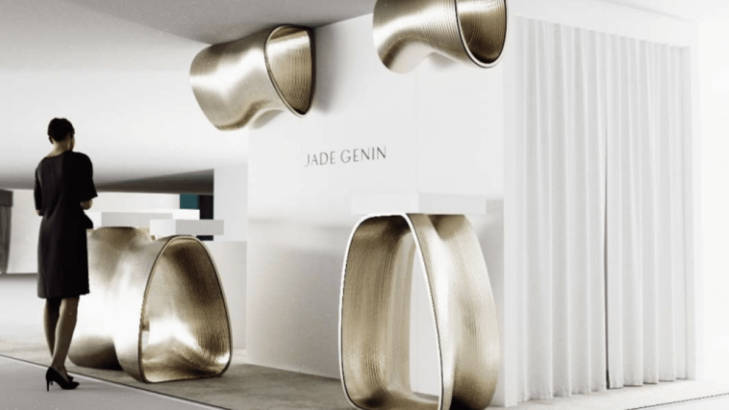 JADE GENIN s’installe sous la coupole des Galeries Lafayette Paris