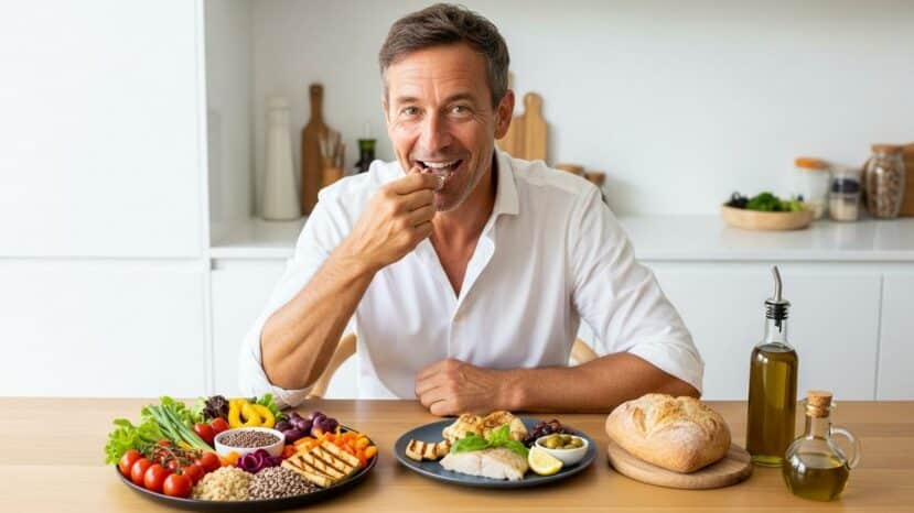 ParisSelectBook - Régime méditerranéen: moins efficace que le végétalien pour perdre du poids, selon un essai clinique