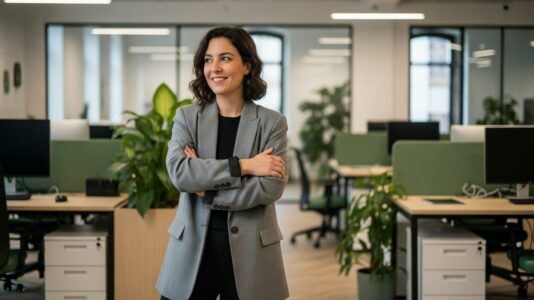 ParisSelectBook - Legging et blazer au bureau cet hiver: le duo tendance pour un style pro et confortable