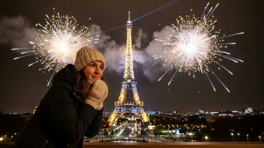 ParisSelectBook - Feux d'artifice à Paris et en Île-de-France en décembre 2025: les meilleurs lieux pour Noël et le Nouvel An