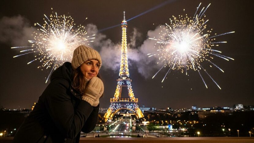 ParisSelectBook - Feux d'artifice à Paris et en Île-de-France en décembre 2025: les meilleurs lieux pour Noël et le Nouvel An