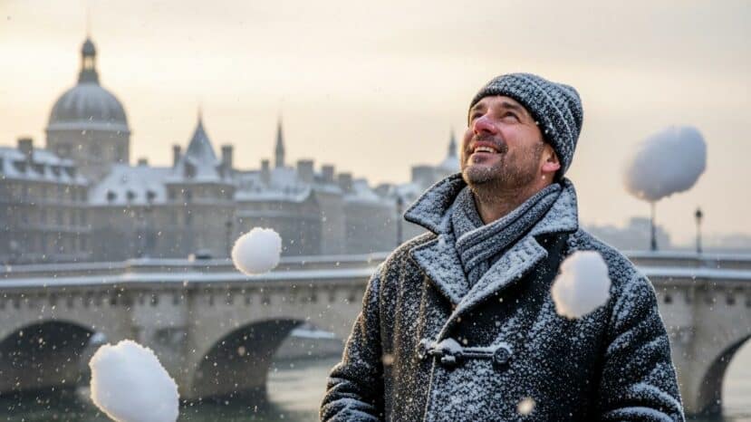 ParisSelectBook - Météo Paris: quand remonte le dernier Noël sous la neige en Île-de-France ?