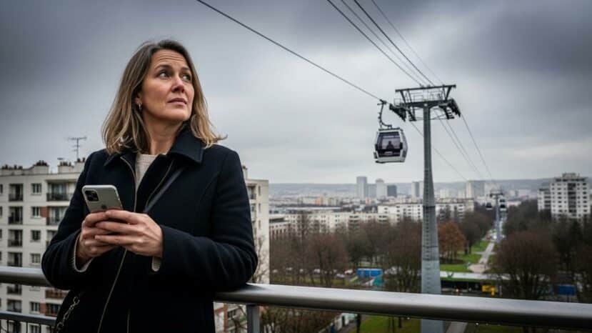 ParisSelectBook - Premier téléphérique d’Île-de-France Câble C1 adapte son service par vent, pluie et neige