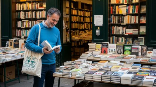 ParisSelectBook - Librairie Le Point du Jour Paris organise une grande braderie de livres avant la fermeture, bonnes affaires pour les fêtes