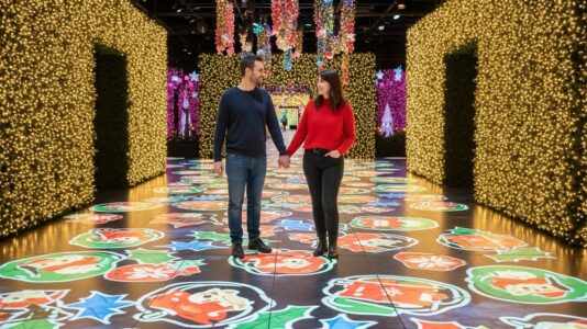 ParisSelectBook - Paradox Museum Paris célèbre Noël avec XMAS MINDLIGHT, illusions d’optique et parcours photo pour toute la famille