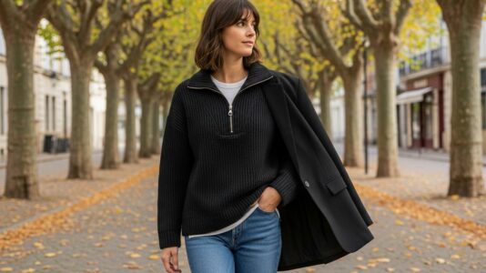 ParisSelectBook - Pull camionneur : de pièce sportswear à statement mode, il devient l’allié des filles stylées cette saison