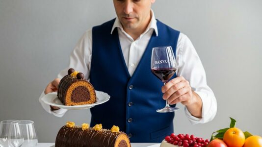 ParisSelectBook - Bûche de Noël : 5 accords mets-vins de sommeliers pour sublimer votre dessert de fête