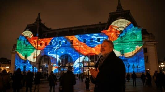 ParisSelectBook - Musée d’Orsay : un spectacle immersif de vidéo mapping inédit pour célébrer ses 40 ans