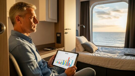 ParisSelectBook - Croisière sans fin à la retraite : le budget à prévoir pour vivre toute l’année sur un bateau