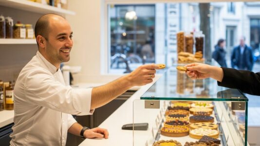 ParisSelectBook - Aurélien Cohen ouvre une pâtisserie à Levallois-Perret avec des cookies offerts pour l’ouverture