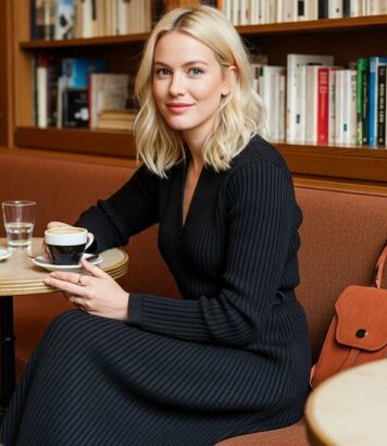 ParisSelectBook - Maje dévoile la robe en maille la plus vendue du moment qui fait un carton cet hiver