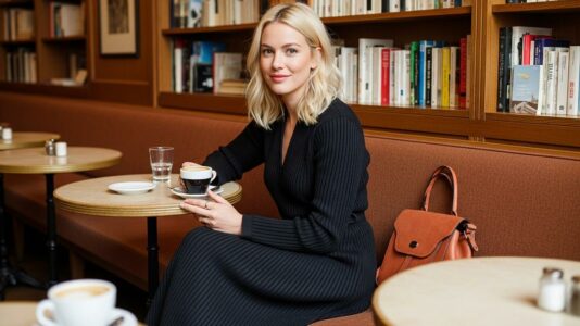 ParisSelectBook - Maje dévoile la robe en maille la plus vendue du moment qui fait un carton cet hiver