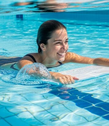 ParisSelectBook - Graisse abdominale : l’aqua plank détrône la natation pour un ventre plat plus rapide