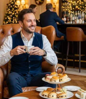 ParisSelectBook - George V Paris : le bar et salon de thé de Noël 2025 enchante les fêtes