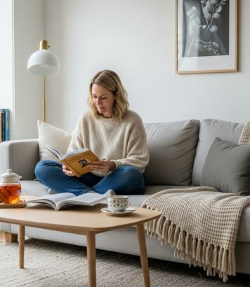 ParisSelectBook - Hyggekrog danois : cette nouvelle façon d’aménager son salon rend l’hiver plus chaleureux