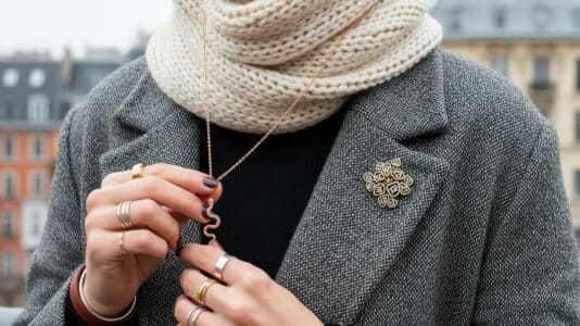 ParisSelectBook - Bijoux: 7 idées pour les détourner et réinventer vos tenues cet hiver