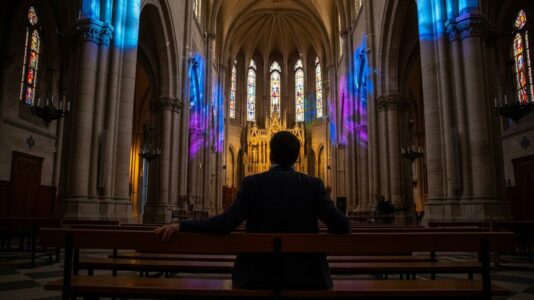 ParisSelectBook - Luminiscence l'Odyssée Céleste illumine l'église Saint-Eustache en 2026 : nouveau spectacle immersif à Paris