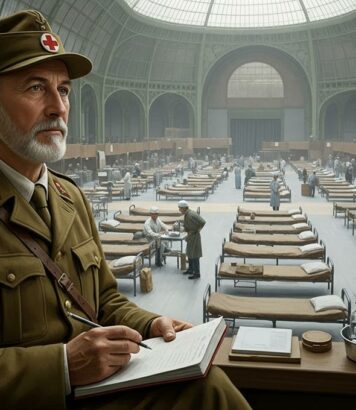 ParisSelectBook - Grand Palais devient hôpital militaire à Paris pendant la Première Guerre mondiale et soigne des milliers de soldats
