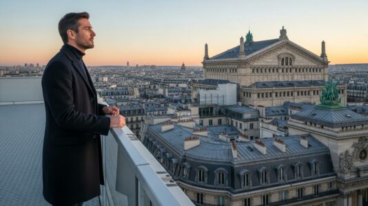 ParisSelectBook - Patinoire éphémère des Galeries Lafayette Haussmann: profitez des derniers jours sur les toits de Paris