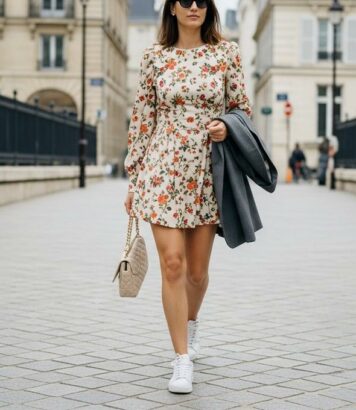 ParisSelectBook - Mini-robe à fleurs: repérée sur tous les podiums, elle domine les tendances 2026