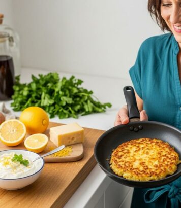 ParisSelectBook - Rösti au cheddar et crème fraîche au citron: croustillant et facile, la nouvelle star de vos dîners de semaine