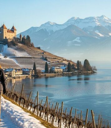 ParisSelectBook - Ville suisse près du lac Léman: château, vignobles et panoramas pour une escapade hivernale proche de la France