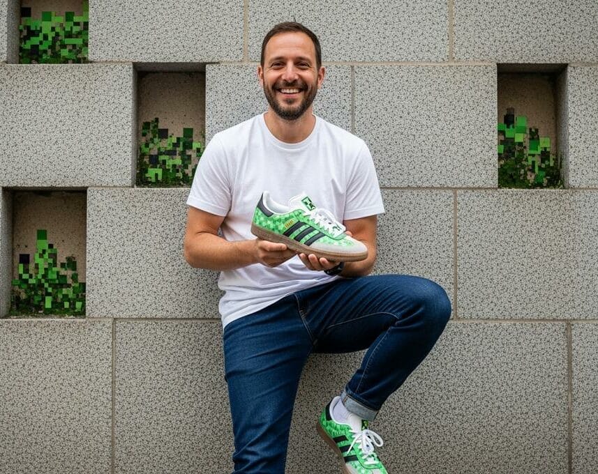 ParisSelectBook - Adidas Minecraft: des baskets pixelisées en 2026 prêtes à devenir les préférées d’une génération