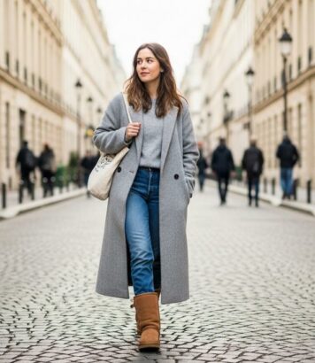 ParisSelectBook - Bottes hautes UGG: réchauffent les looks et cartonnent sur les réseaux cet hiver