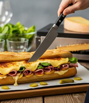 ParisSelectBook - Sandwich raclette: la recette hyper simple à préparer directement dans une baguette