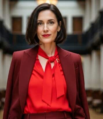 ParisSelectBook - Kate Middleton maîtrise le rouge sur rouge à Londres, le total look bordeaux qui fait sensation