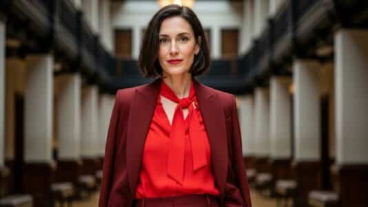 ParisSelectBook - Kate Middleton maîtrise le rouge sur rouge à Londres, le total look bordeaux qui fait sensation