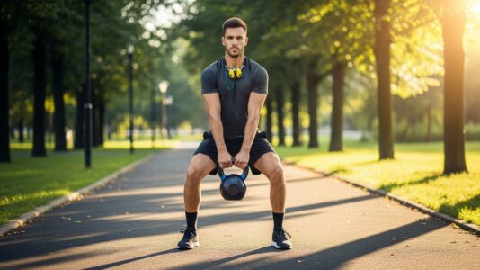 ParisSelectBook - Kettlebell swing: l’exercice efficace qui booste le cardio et tonifie tout le corps