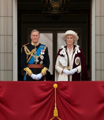 ParisSelectBook - Famille royale: des marques au sol fixent l’ordre de préséance sur le balcon de Buckingham