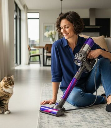 ParisSelectBook - Dyson V16 Piston Animal Submarine: l'aspirateur 2-en-1 qui aspire et lave, pensé pour les poils d'animaux