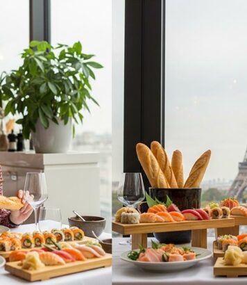 ParisSelectBook - Vesper lance un brunch japonais à Paris 7e: sushis à volonté à deux pas de la Tour Eiffel