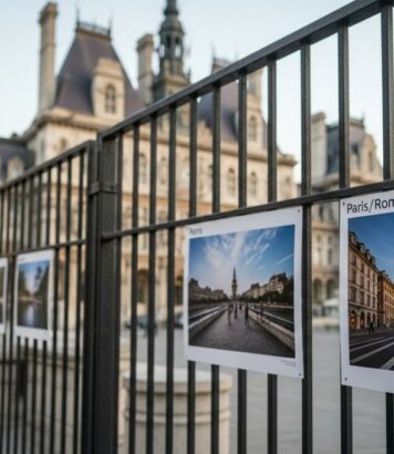 ParisSelectBook - Paris/Roma à l’Hôtel de Ville: l’expo photo gratuite s’affiche à ciel ouvert sur les grilles