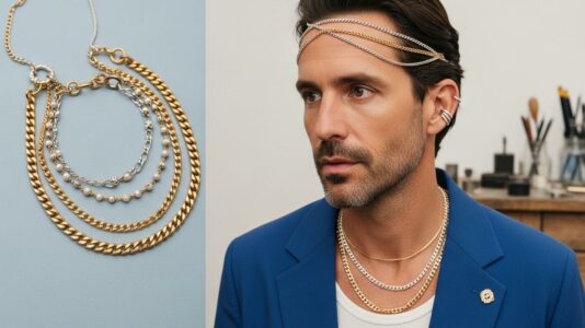 ParisSelectBook - Bijoux homme: 5 bijoux vus sur les podiums à emprunter à votre boyfriend cette saison