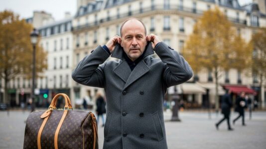 ParisSelectBook - Louis Vuitton Homme automne-hiver 2026-2027: Pharrell Williams mène une étude de cas sur le vêtement futuriste