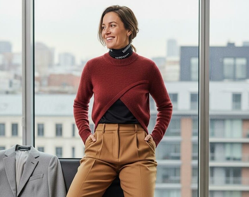 ParisSelectBook - Pantalon large: 3 pulls tendance qui donnent du caractère à vos looks du quotidien cet hiver