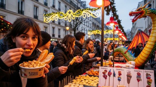 ParisSelectBook - Nouvel An lunaire à Belleville 2026: Fête des Lanternes et marché street food animent le quartier