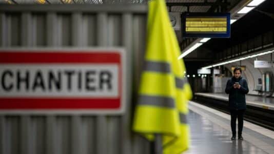 ParisSelectBook - Métro, RER, Transilien en Île-de-France : travaux RATP et SNCF perturbent le trafic ce week-end des 7 et 8 février 2026