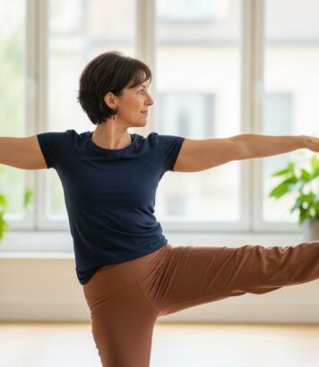 ParisSelectBook - Graisse abdominale après 50 ans : l'oiseau sur une jambe, exercice de gainage idéal pour tonifier le ventre