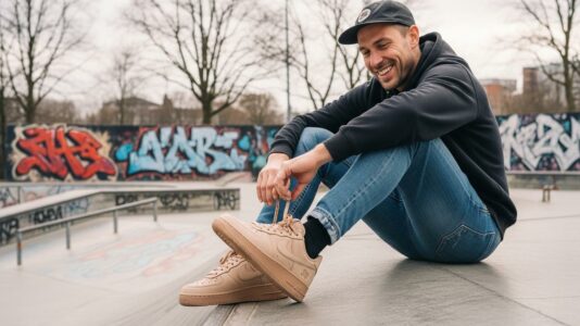 ParisSelectBook - Nike Air Force 1 Light Orewood Brown : la sneaker en cuir souple arrive en 2026 à petit prix