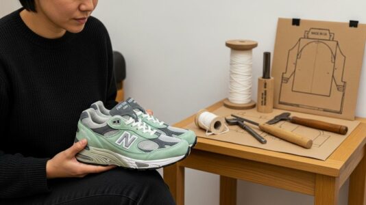 ParisSelectBook - New Balance 991v2 Made in UK : la sneaker qui va vous faire oublier les baskets blanches en 2026