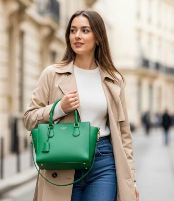 ParisSelectBook - Sac vert : pourquoi il détrône le sac noir classique au printemps 2026
