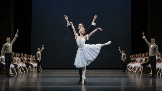 ParisSelectBook - Le Ballet de l'Opéra de Paris investit la pyramide du Louvre pour une soirée exceptionnelle en avril