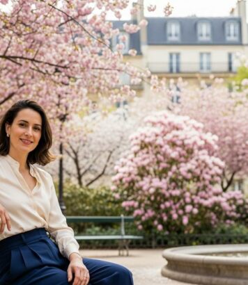 ParisSelectBook - Ce jardin secret de Paris dévoile ses cerisiers en fleurs : l'adresse confidentielle à découvrir ce printemps
