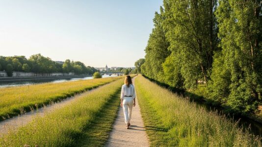 ParisSelectBook - Cette balade secrète le long de la Seine offre l'un des parcours les plus verts de la région