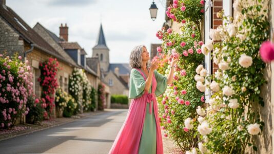 ParisSelectBook - Chédigny, village aux mille rosiers à 1h30 de Paris : une escapade secrète parmi les plus beaux de France