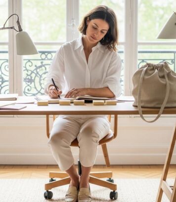 ParisSelect - Chemise blanche au bureau : 5 façons de la porter ce printemps vues aux défilés printemps-été 2026